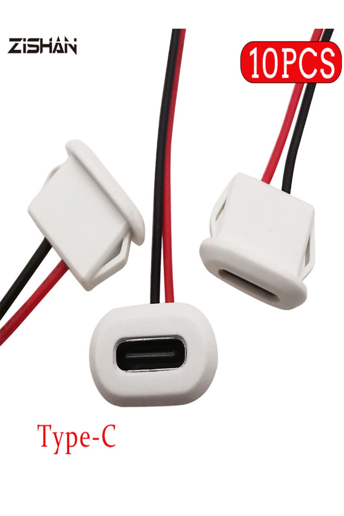 Choice-USB Type C Connector Jack Female Type-C With card buckle 3A High Current Fast Charging Jack Port ... 8