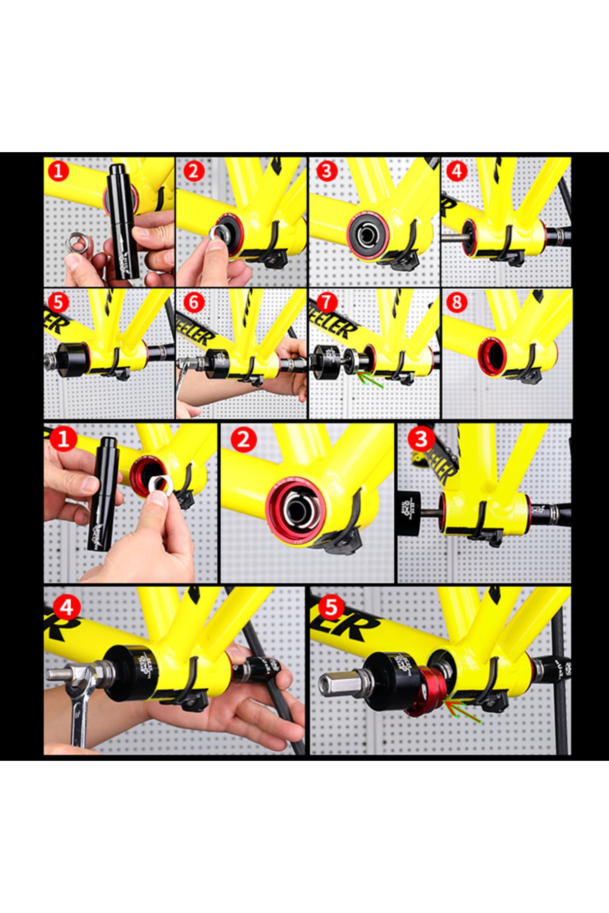 MUQZI-Bottom Bracket Tool Kit For BB86/BB30/BB91/BB92/PF30 Bottom Bracket Remover Bearing Install... 4