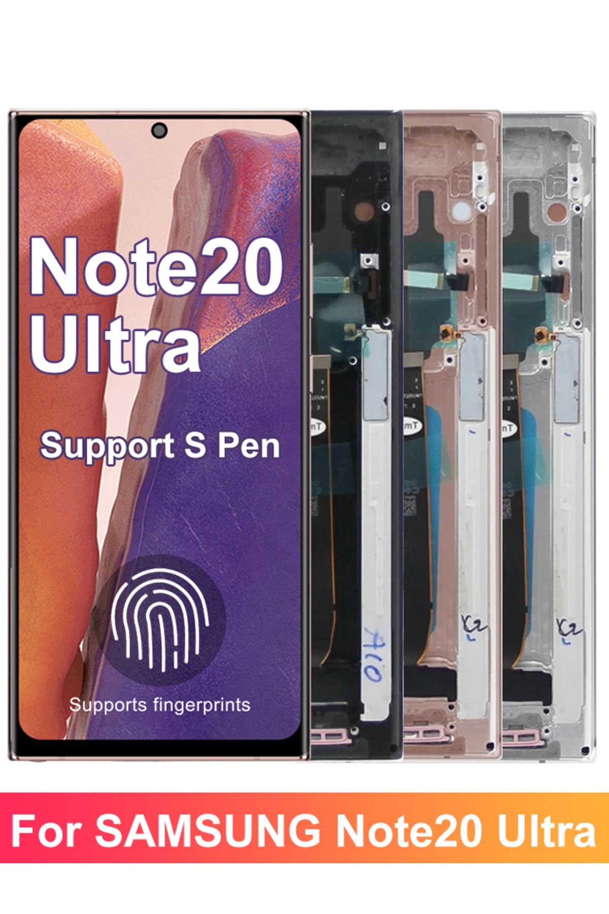 Choice-مجموعة شاشة عرض Note 20 Ultra لهاتف Samsung Galaxy Note20 Ultra 5G N985F N986B Lcd Display ... 8