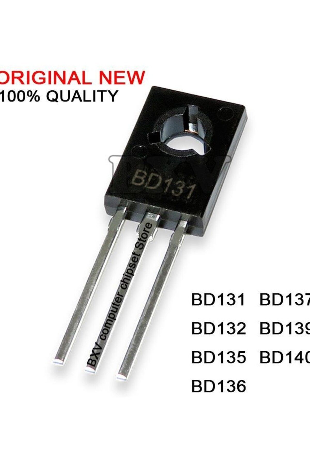 Choice-10PCS BD135 BD136 BD131 BD132 BD137 BD138 BD139 BD140 TO-126 NPN Power Triode Transistor New And ... 7