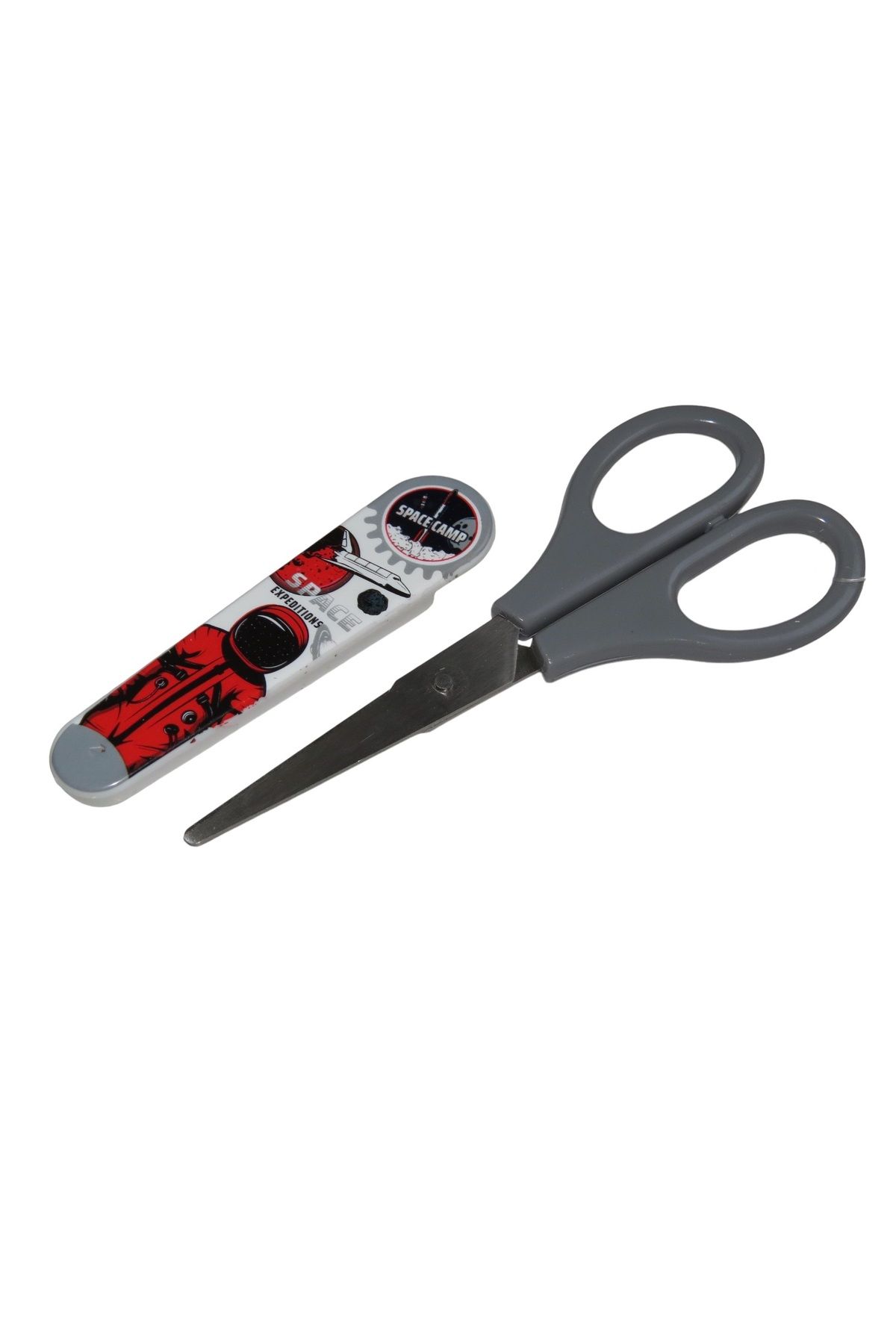 Polin-Plastic Protected Patterned Blunt Tip Students' Scissors 4