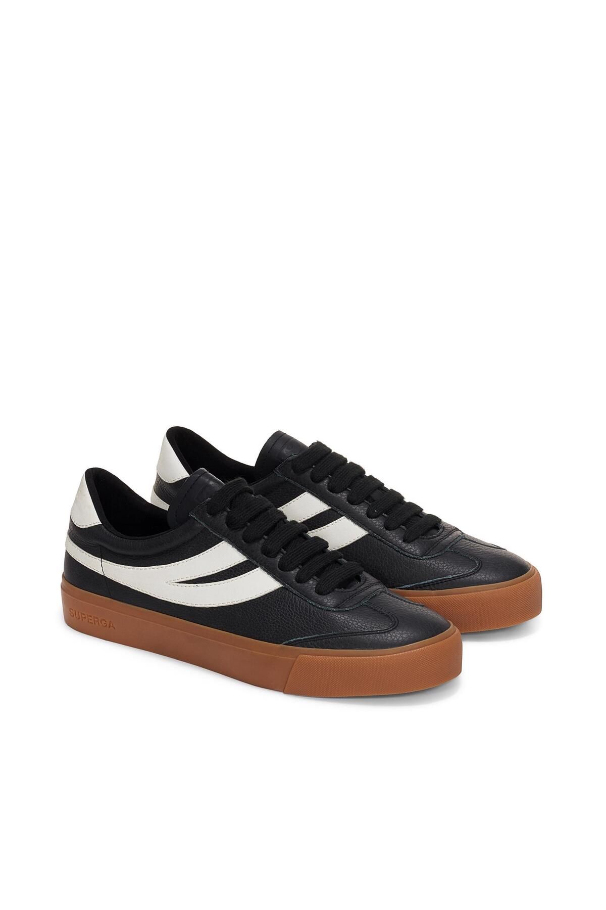 کفش ورزشی مشکی یونیسکس 4834 Club S Swallow Superga
