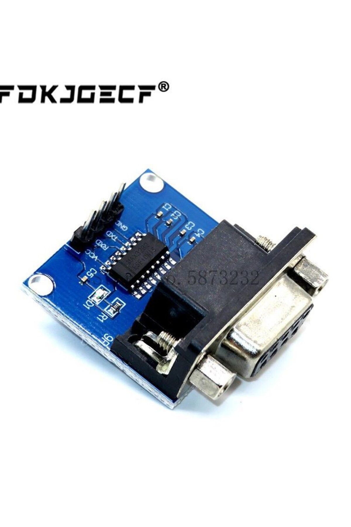 Choice-MAX3232 RS232 to TTL Serial Port Converter Module DB9 Connector MAX232 For Arduino 4
