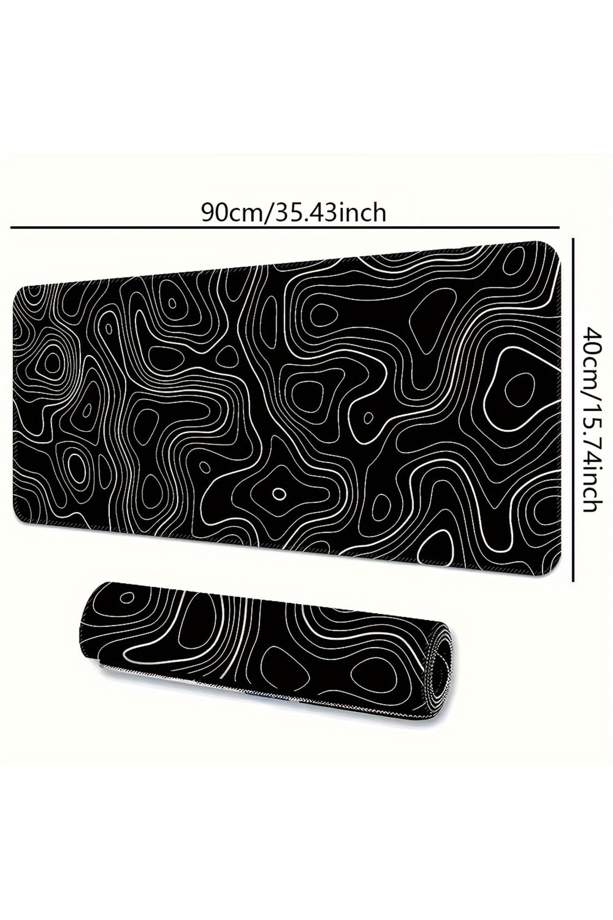 Choice-900x400x2mm 1pc Large Mouse Pads For Desk, Gaming Mouse Pad, Mouse Pad With Stitched Edges And Non-s 1