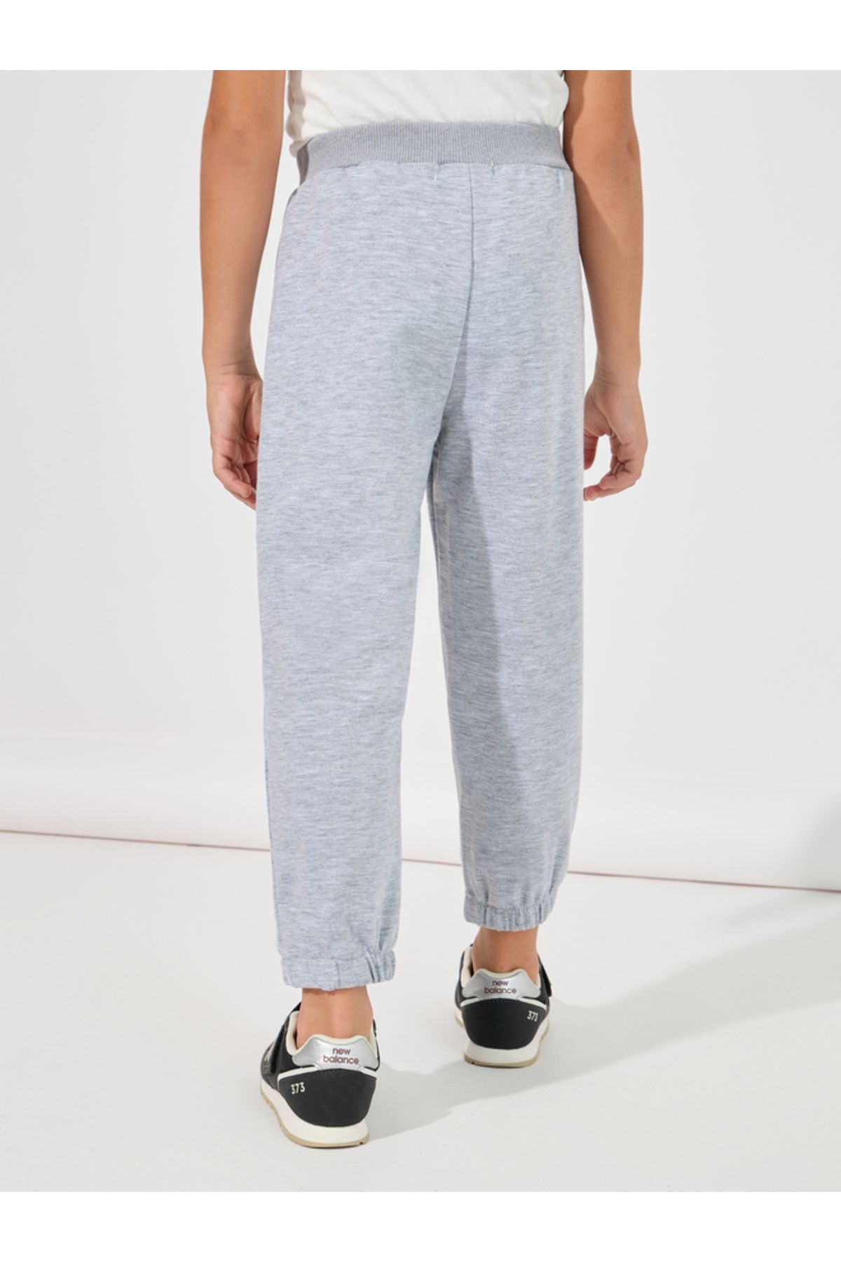 Styli-California Print Elastic Cuff Joggers 4