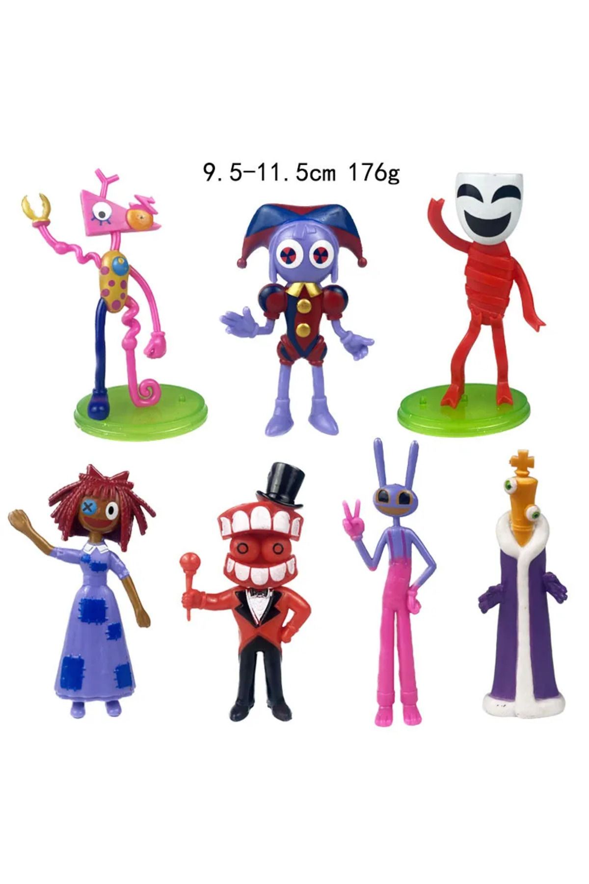 Choice-New The Amazing Digital Circus 6/10/12 PCS Anime Figures Action PVC Model Toy Desk Decor Collecti... 4