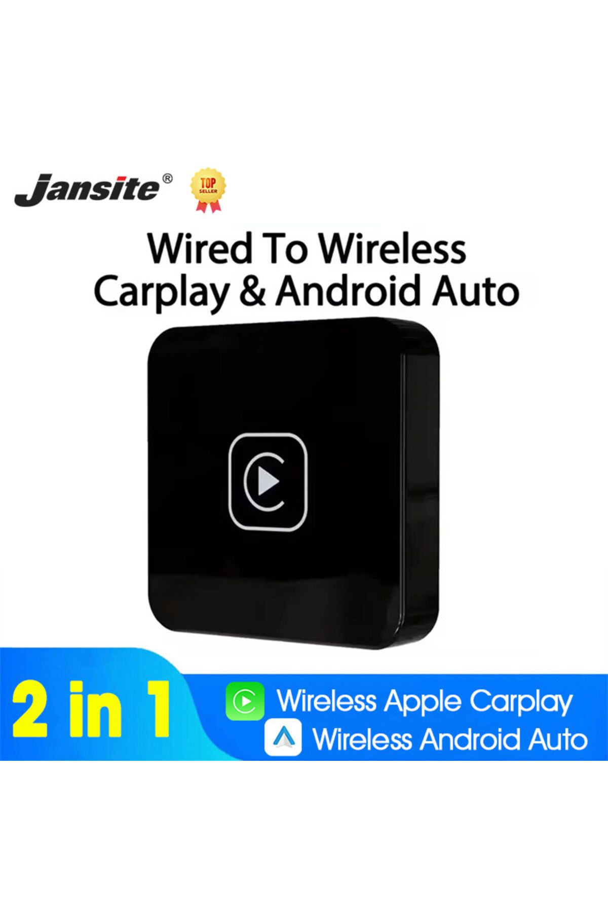 Choice-Mini Box Wired To Wireless Carplay Android Auto Spotify Bluetooth 5.0 Adapter Smart Box for Toyot... 2