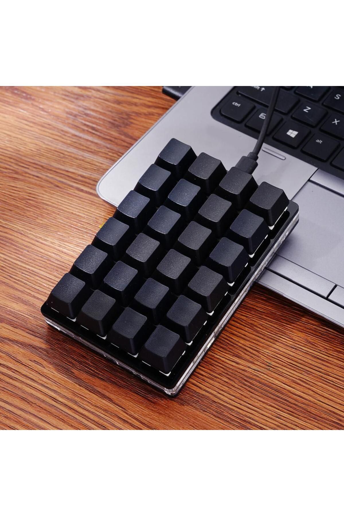 Choice-Mini USB Custom Mechanical Keyboard 24 Keys Black/White Gaming Keyboard Sayo Device Shortcut Prog... 4