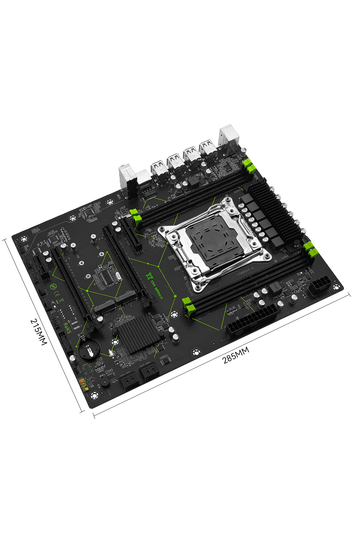 Choice1-لوحة أم + ذاكرة وصول عشوائي (RAM) MACHINIST X99 مجموعة لوحة أم اختيارية مع وحدة معالجة مركزية Xeon E5 2660 V3 LGA 2011-3 وذاكرة DDR4 سعة 16 جيجابايت 4