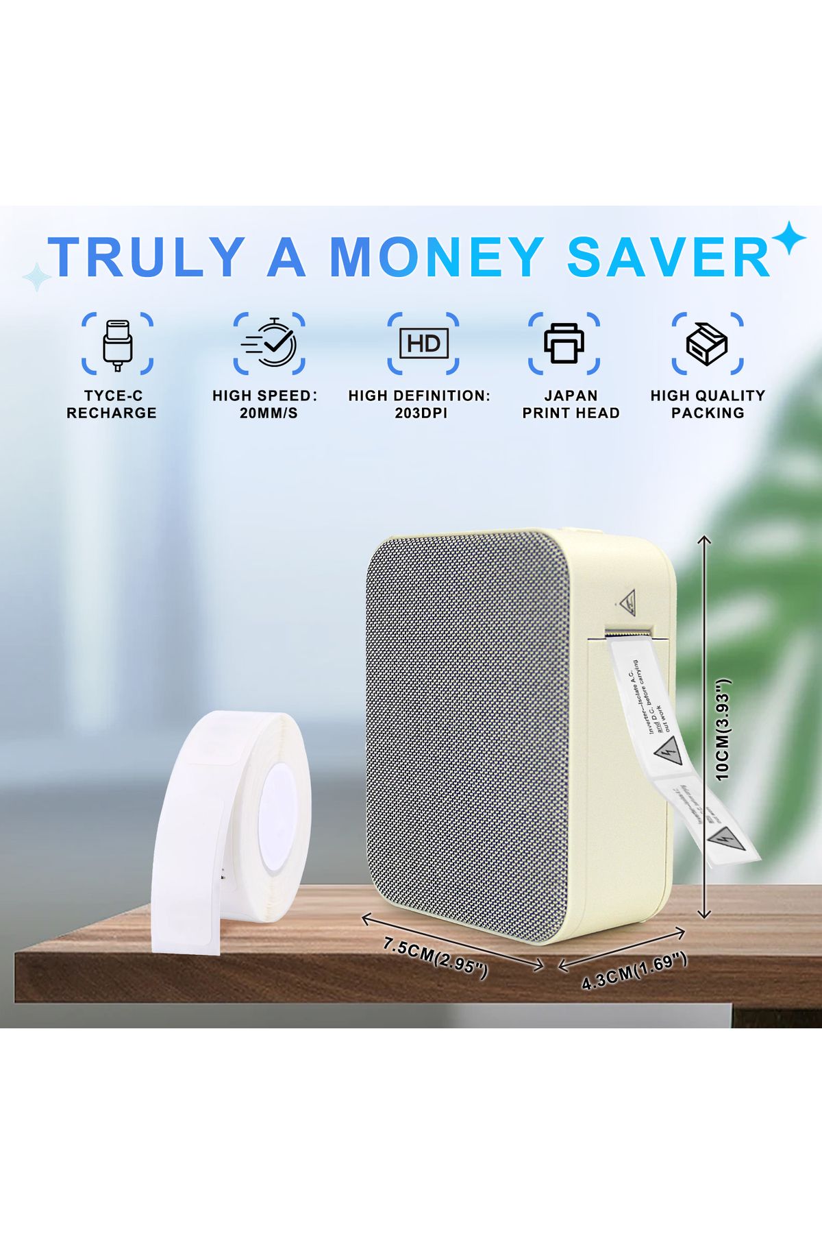 MARKLIFE-طابعة ملصقات حرارية صغيرة P15 طابعة ملصقات ذاتية اللصق صغيرة محمولة للهواتف المحمولة 2