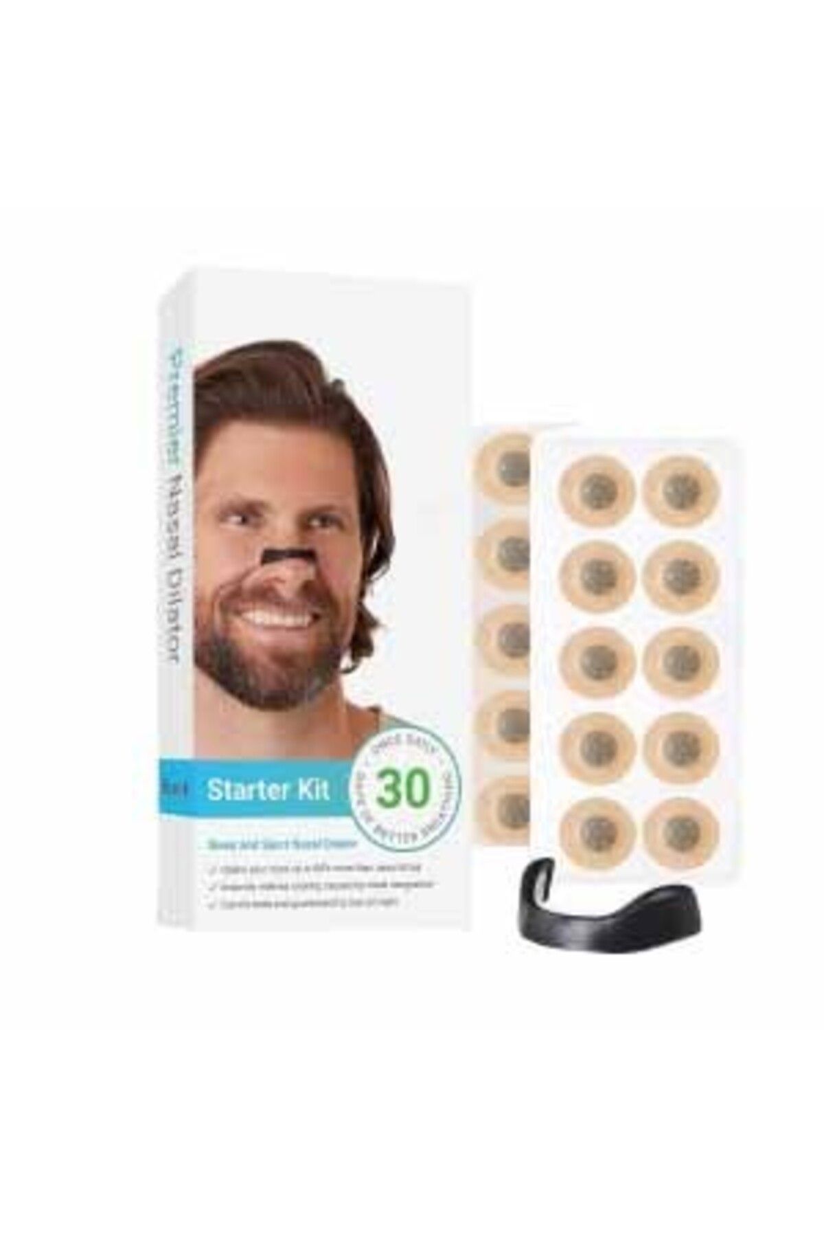 Choice-Intake Breathing Nasal Strip Kit 30 Count Oxygen Intake Reduce Snoring Improve Sleep Quality Swea... 2