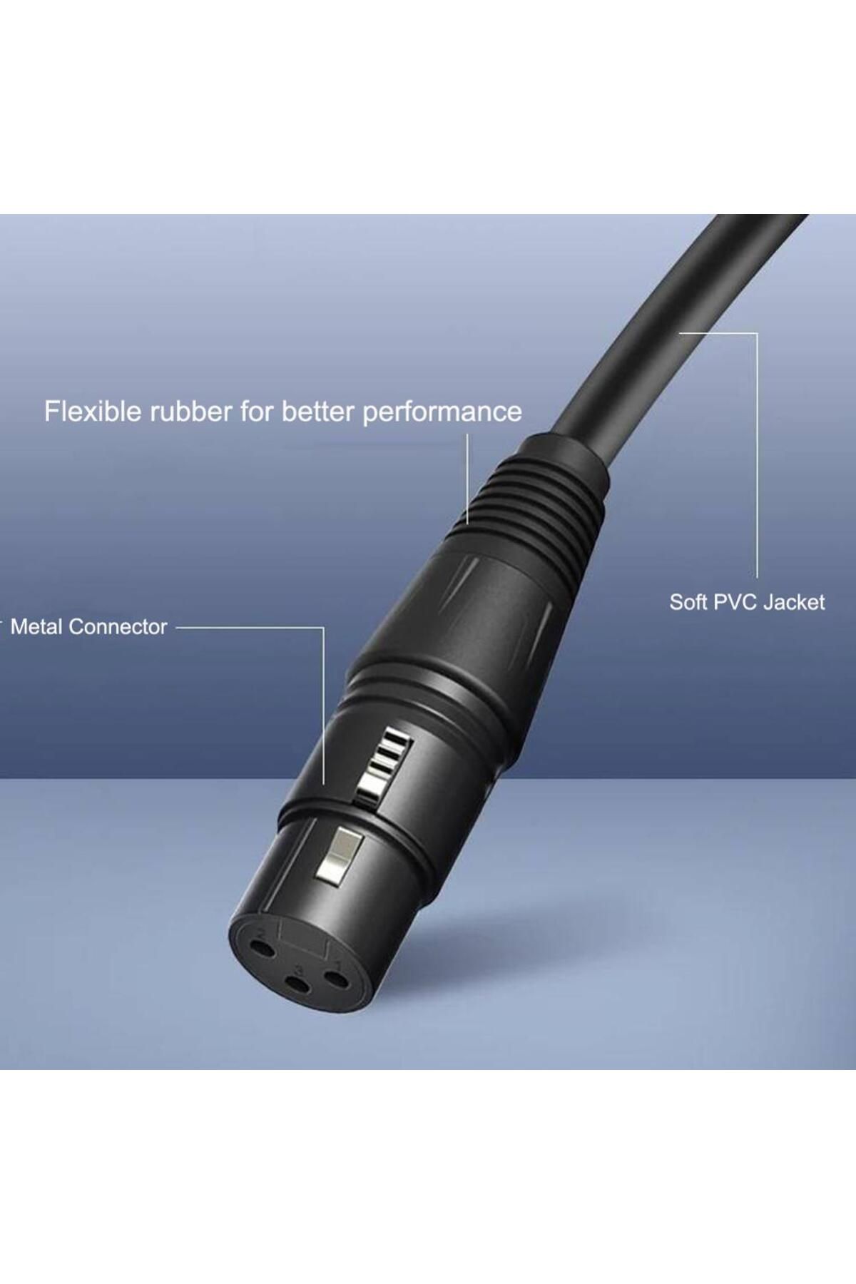Choice-كابل Bochara XLR بطول 5 أمتار، كابل صوت OFC M/F محمي لميكسر الميكروفون، 1 متر، 1.8 متر، 3 متر، 4.5 متر 5