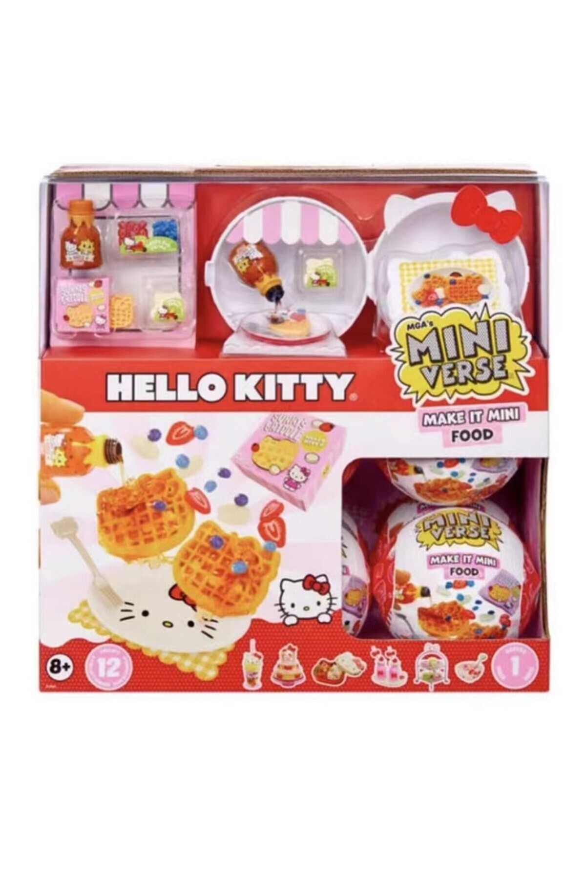 Choice-New Miniverse Hello Kitty Make It Mini Food Series Zuru Mini Brands Hello Kitty Model Collectible... 4