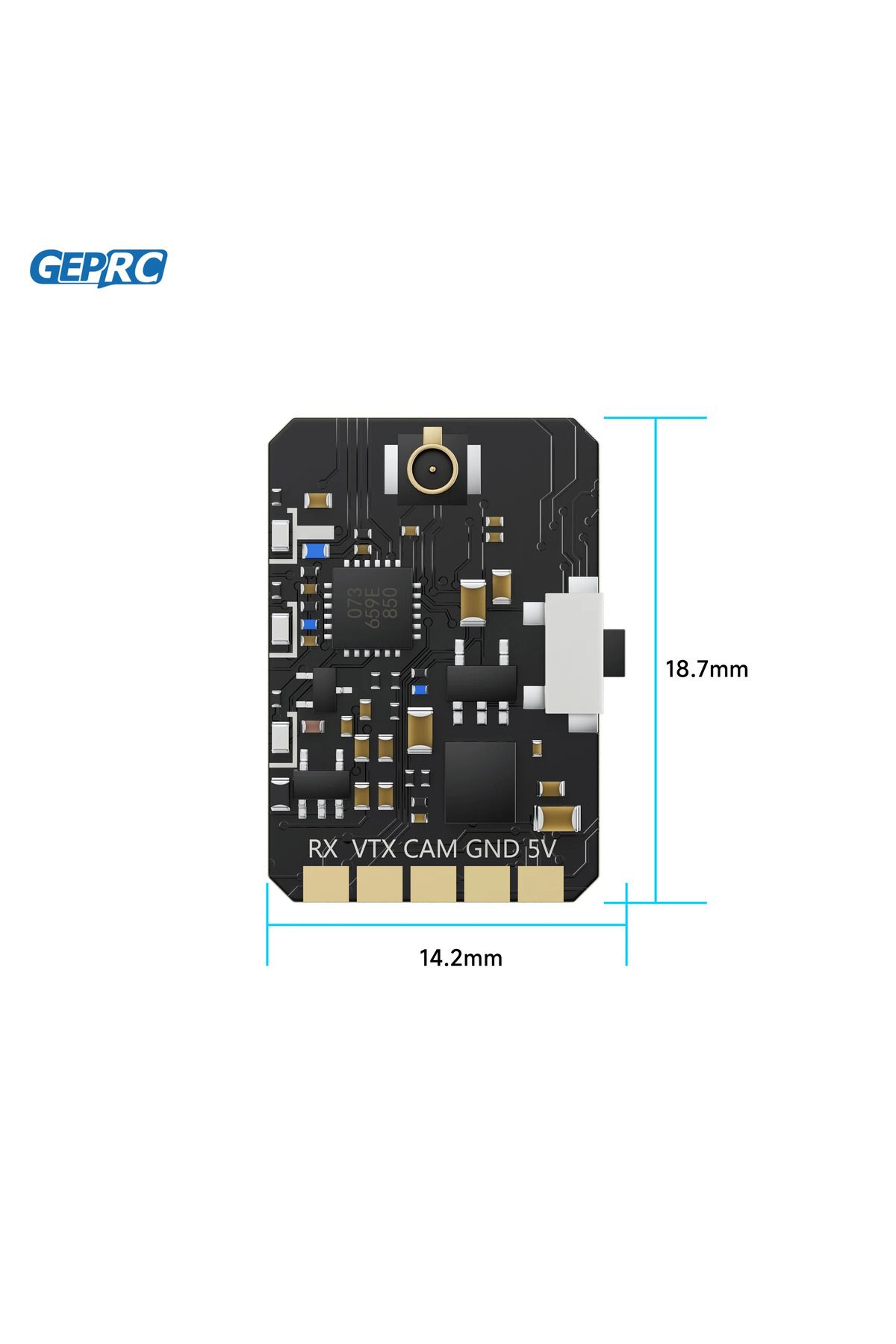 Choice-GEPRC RAD Tiny 5.8G 400mW VTX Transmitter VTX Play Racing FPV Drone  RC FPV Transmitter Multicopt... 5
