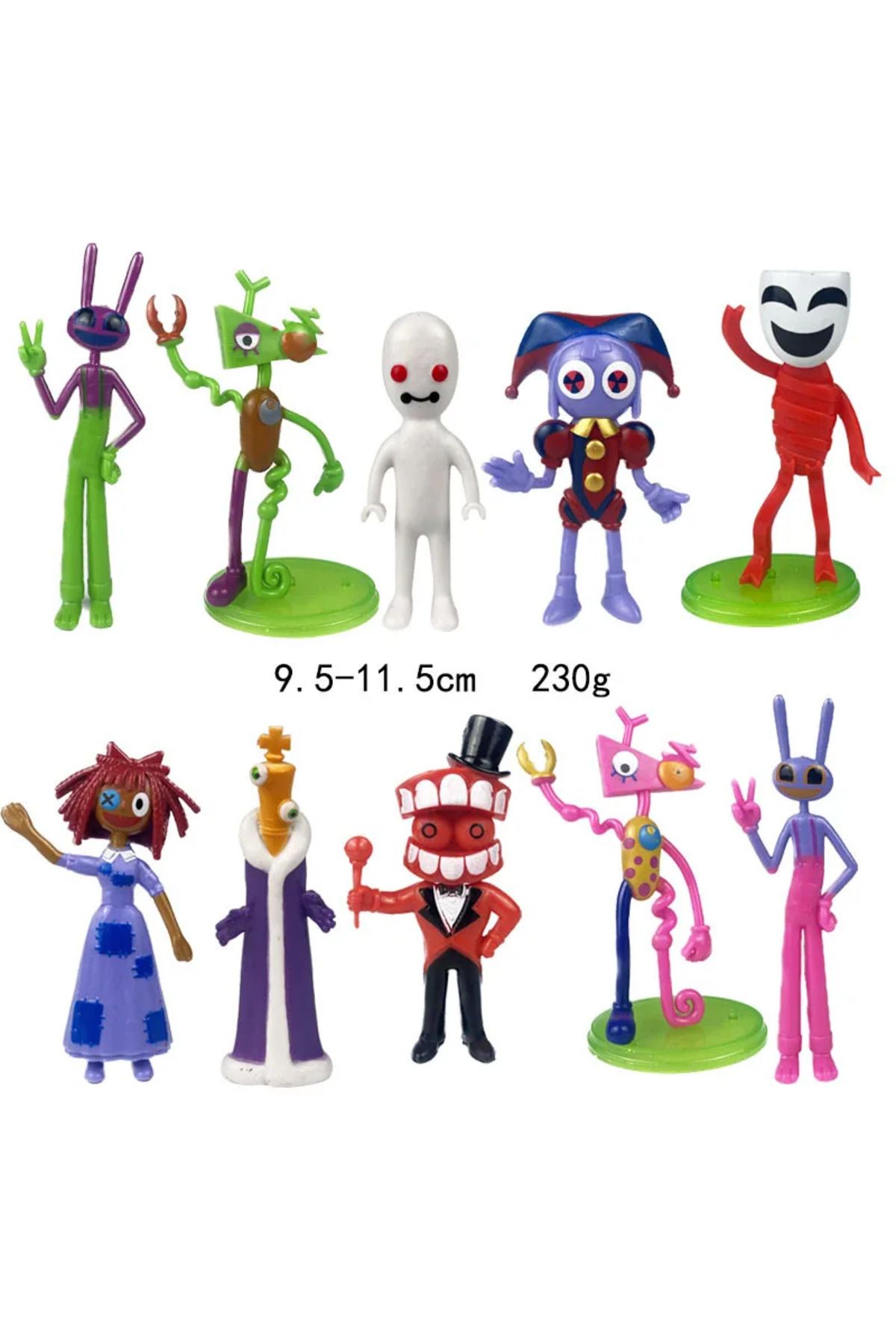 Choice-New The Amazing Digital Circus 6/10/12 PCS Anime Figures Action PVC Model Toy Desk Decor Collecti... 6