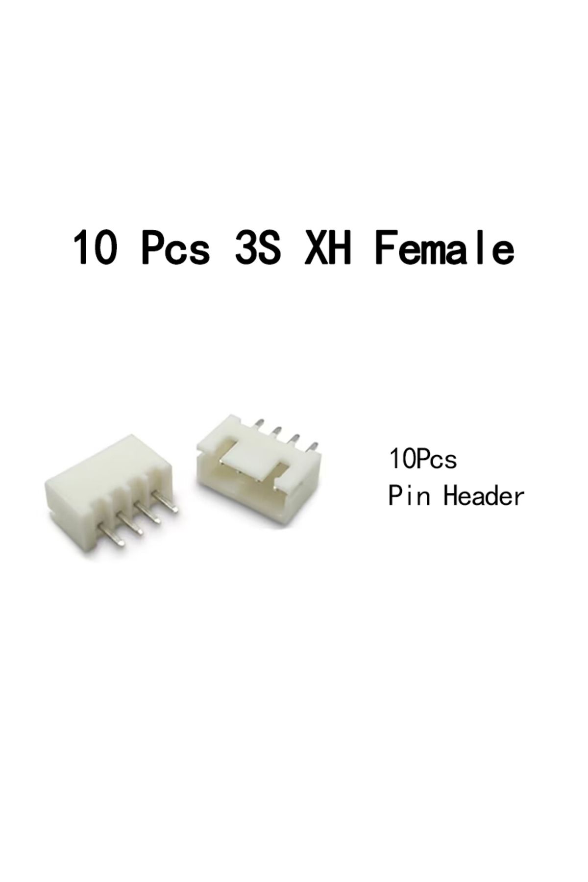 Choice-10Pcs 3S XH 2.54mm 4pins Pitch Terminal Kit Housing Pin Header JST Connector Wire Connectors Adaptor 1