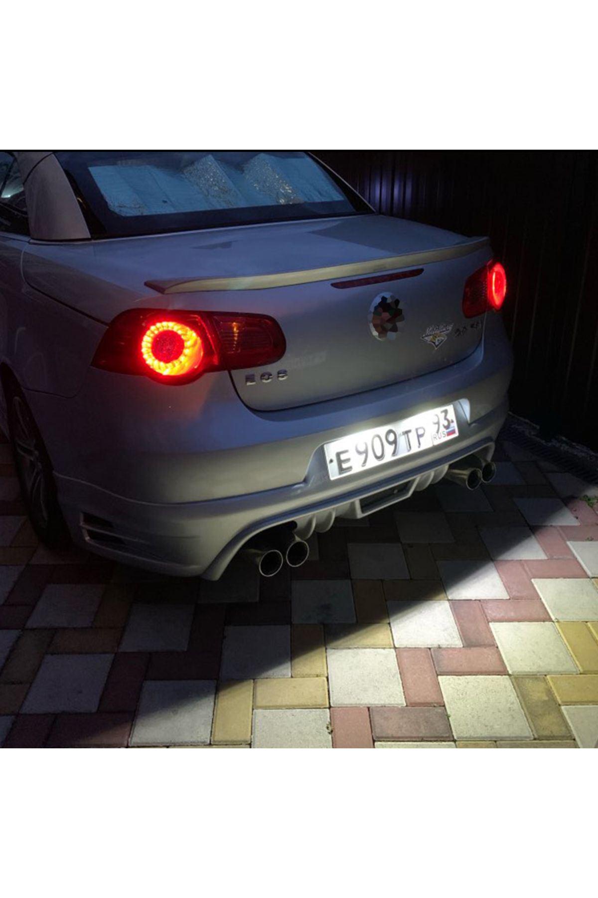 Choice-For VW GTi Golf 4 5 6 7 MK4 MK5 MK6 MK7 Passat B7 CC EOS Scirocco Beetle 2PCS LED Number License ... 6