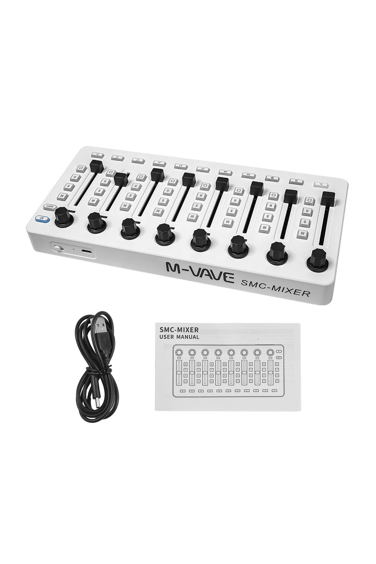 Choice-M-VAVE SMC-Mixer Wireless MIDI Controller Mixing Console BT Connection USB Controller Mixer for M... 2
