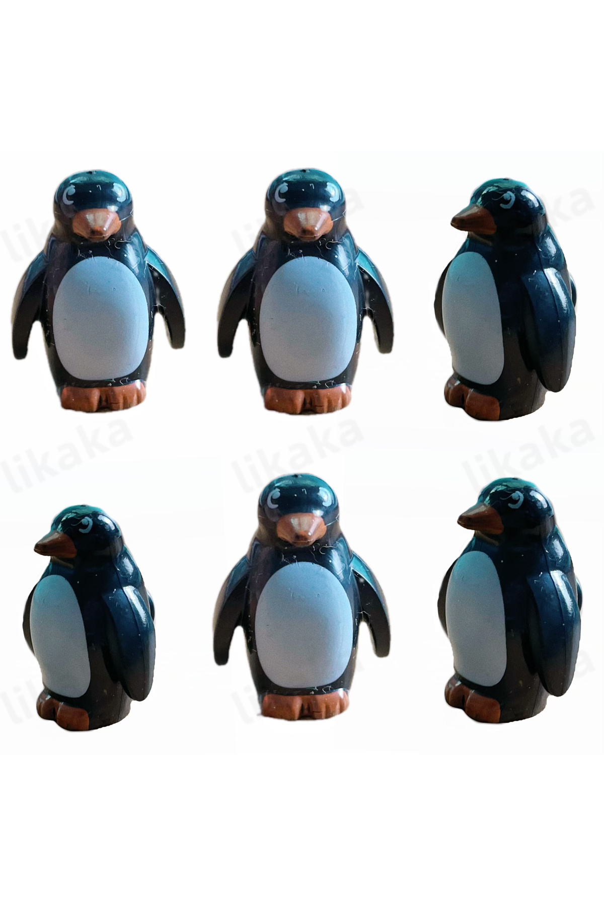 ۹ عددی بلوکهای ساختنی حیوانات پنگوئنهای قطب جنوب سازگار با MOC، اسباببازیهای DIY و بلوکهای مینی…