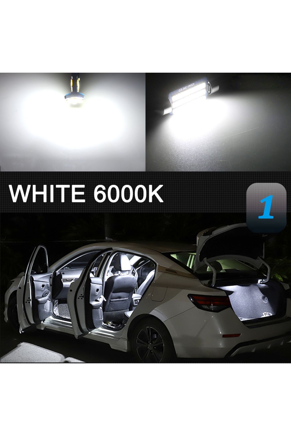 Choice-Jetta 5 (06-10) 10p White 6000k Aenvtol Canbus For Volkswagen Vw Jetta 7 6 5 4 Mk2 Mk3 Mk4 Mk5 Mk6 M 1