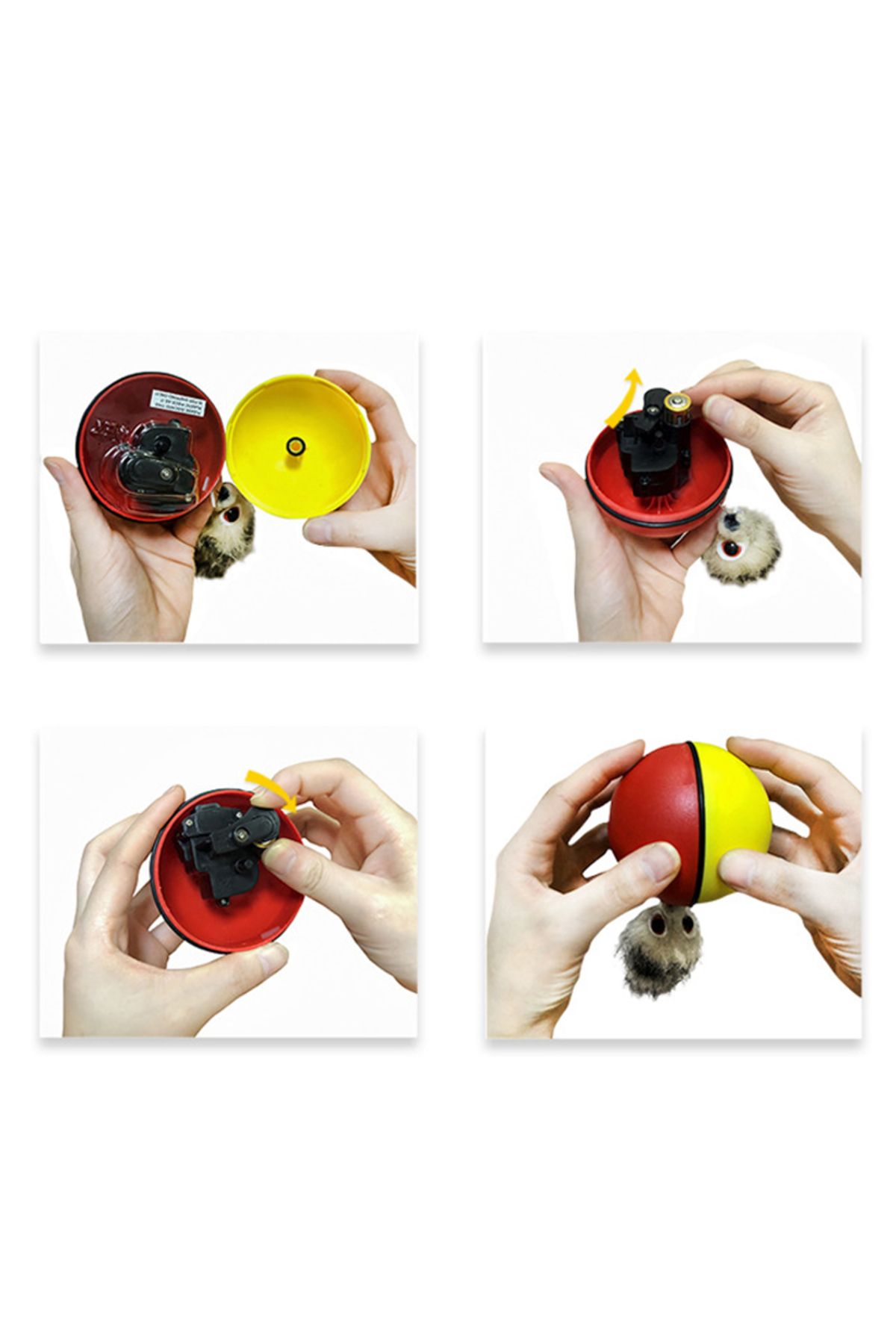 Choice-Beaver Mouse Electric Ball Toy Rolling Ball Jump Toys Moving In The Water Toys Pet Supplies 7