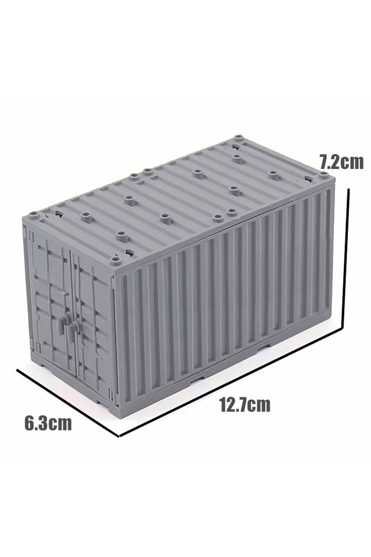Container Base Bricks Choice container-grey M Military Container Building Blks Box Toys for ...