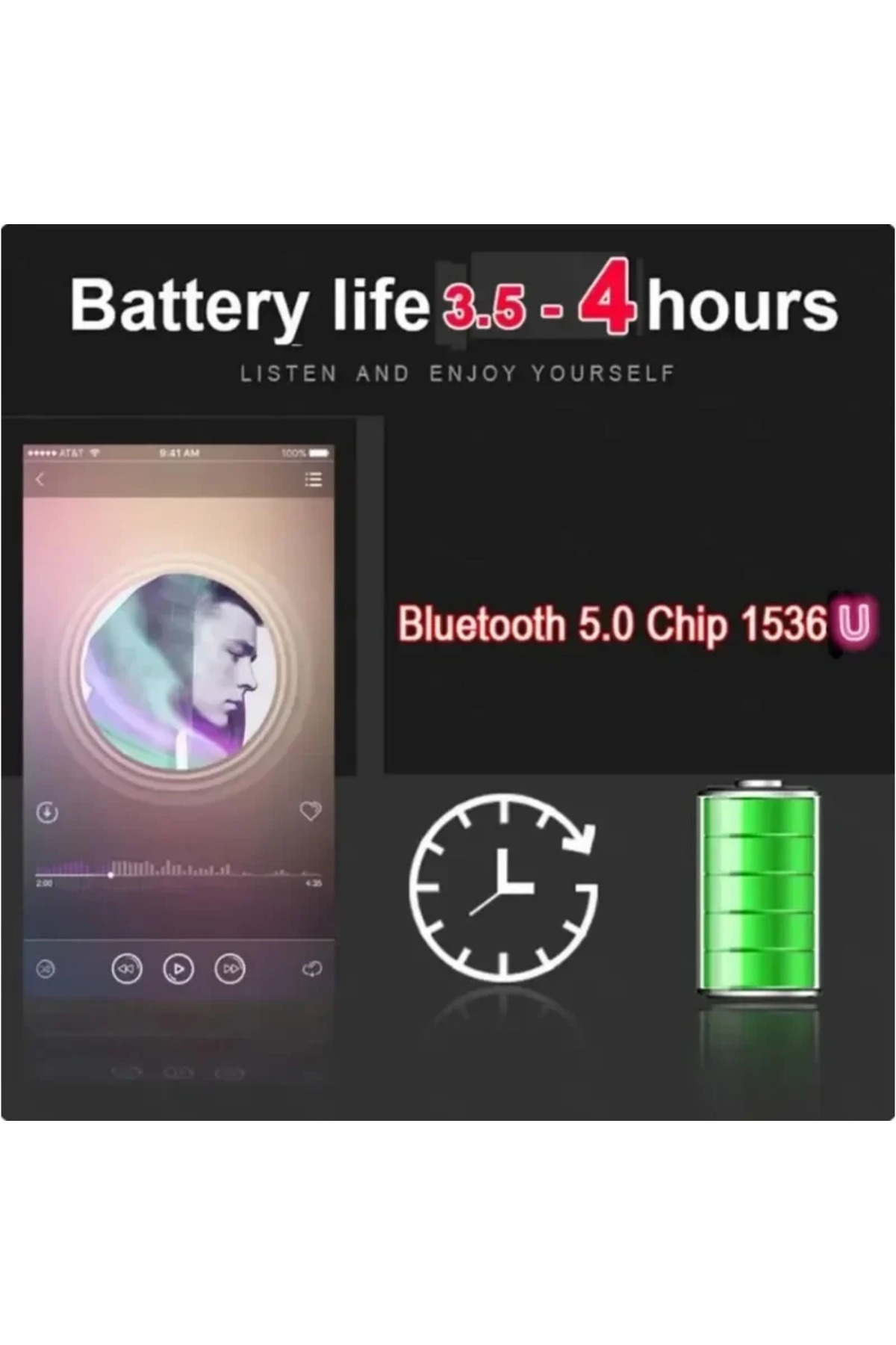 Choice-Danny 2024 New Bluetooth Headphones ANC Noise Reduction Wireless Charging Supports iOS17 USB-C In... 6