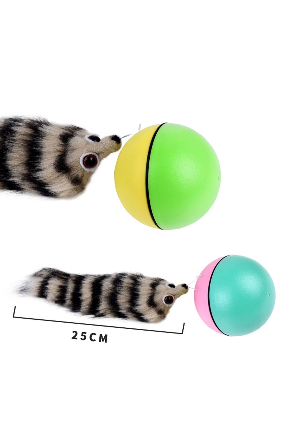 Choice-Beaver Mouse Electric Ball Toy Rolling Ball Jump Toys Moving In The Water Toys Pet Supplies 6