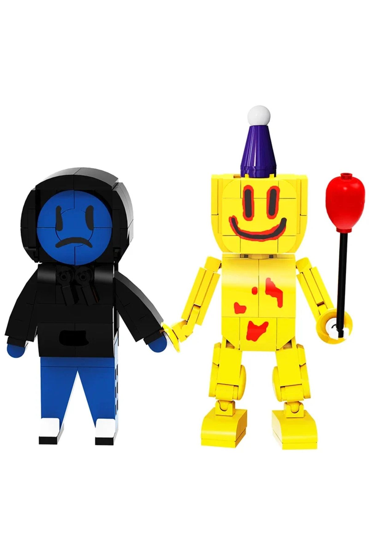 BuildMoc-2 in 1 The Backrooms Partygoers Building Blocks Set Partypoopers Entity 68 Explorer Bricks Game T... 3