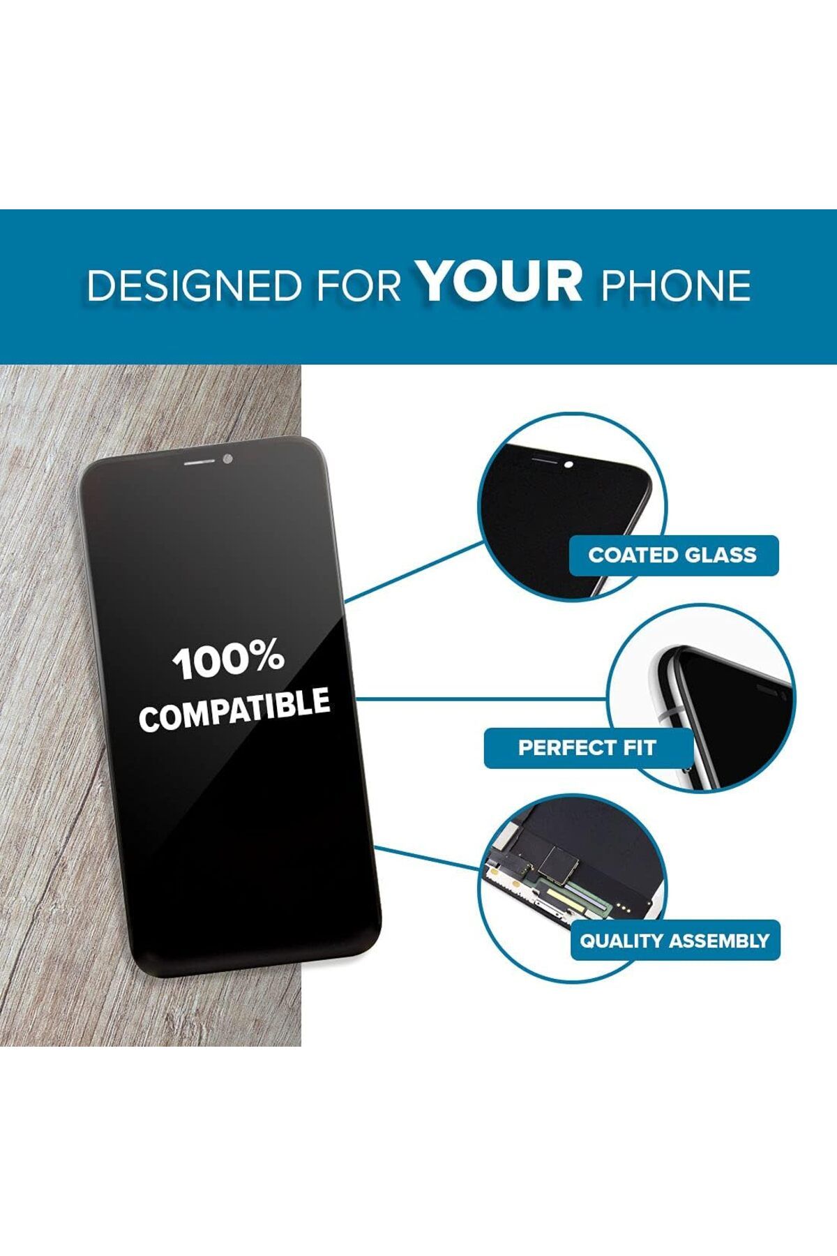 Choice-Oled X Oled Pantalla For Iphone X Lcd Display Touch Screen Digitizer Assembly For Iphone X Lcd Repla 6