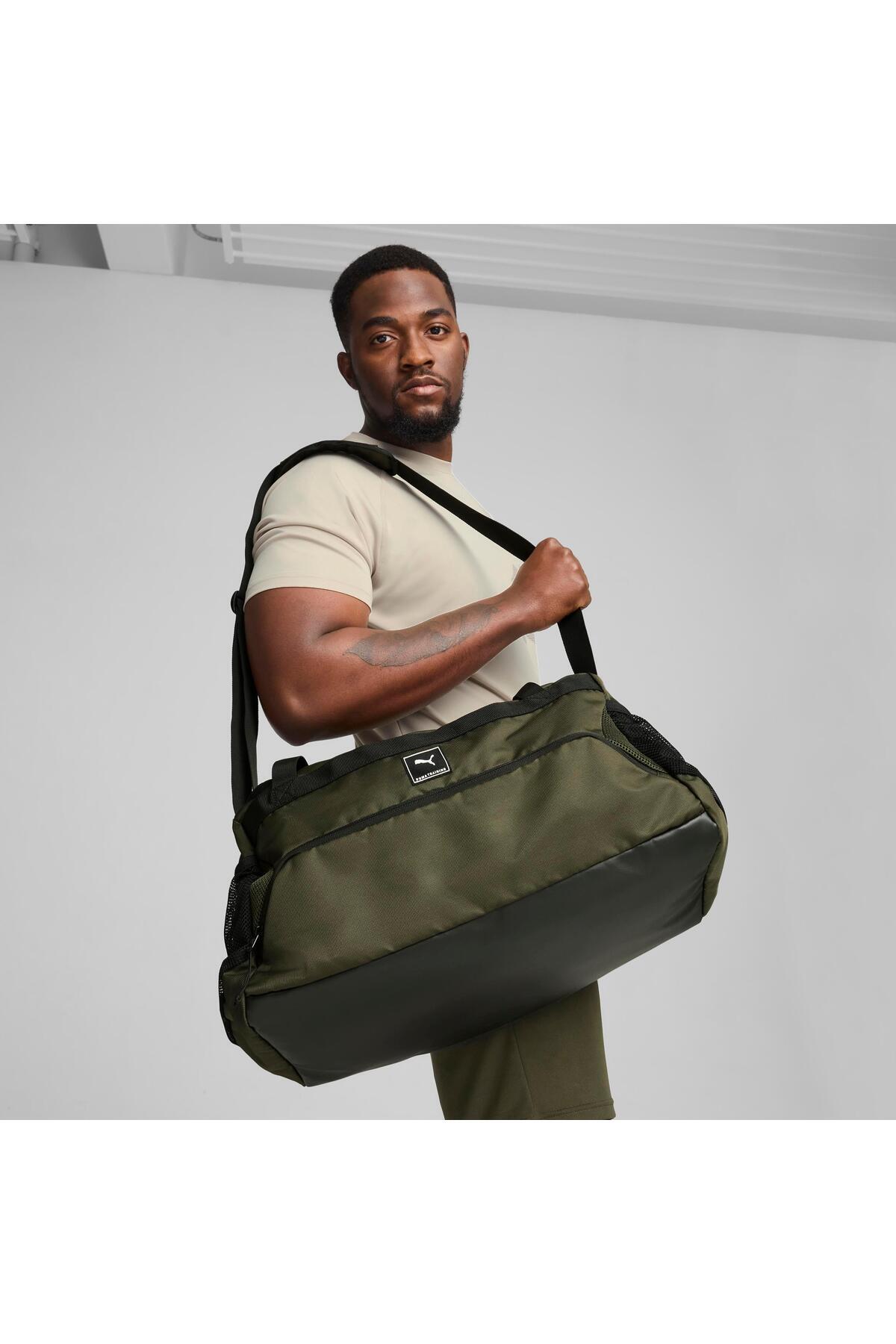 Puma Training Sportsbag M Unisex Siyah Spor Çantası 09092002