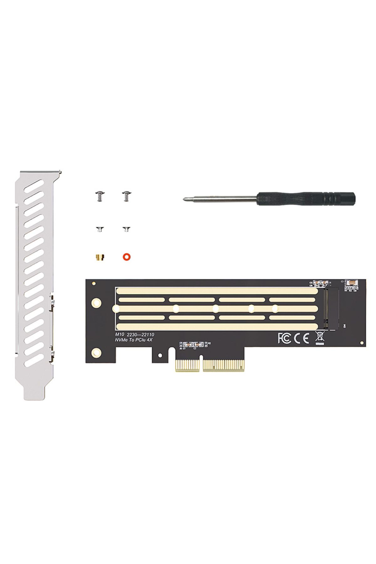 Choice-M.2 Nvme To Pcie Teucer Nvme Pcie X4 M.2 Nvme To Pcie Adapter Card Suitable For Pci-e X4 X8 X16 Hard 1