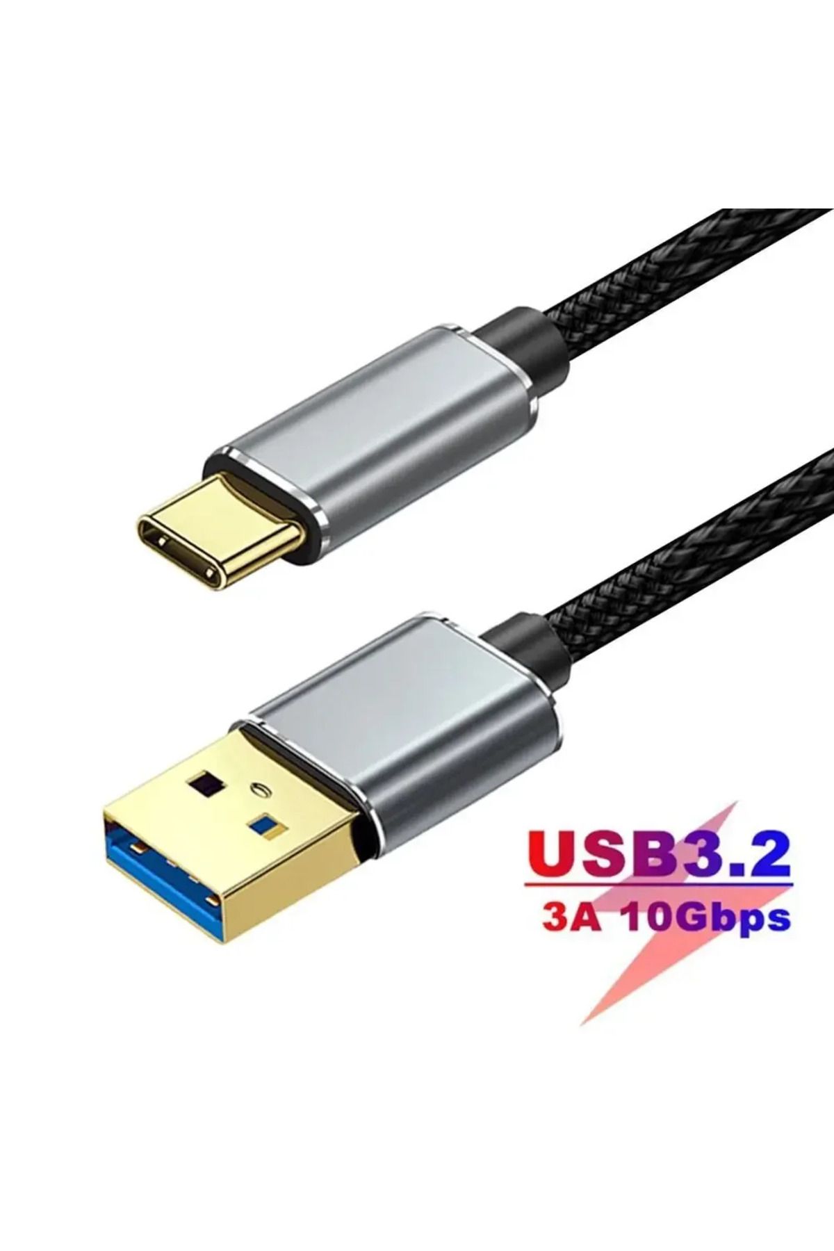 Choice-USB 3.2 10Gbps Gen2 Type-C Fast Charging Cable USB C Data Transfer SSD Cord 3A PD 60W QC 3.0 Car ... 3