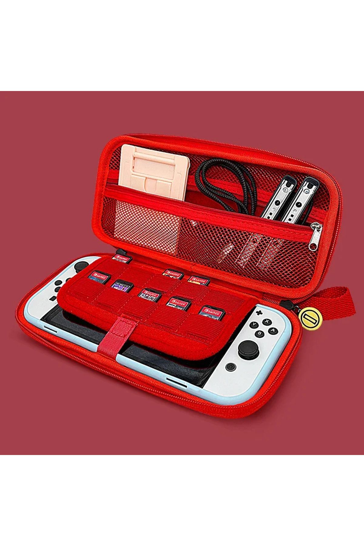 Choice-3D Pattern Game Card Case For Nintendo Switch Lite 24 Cartridge Slot Protective OLED Switch Case ... 5