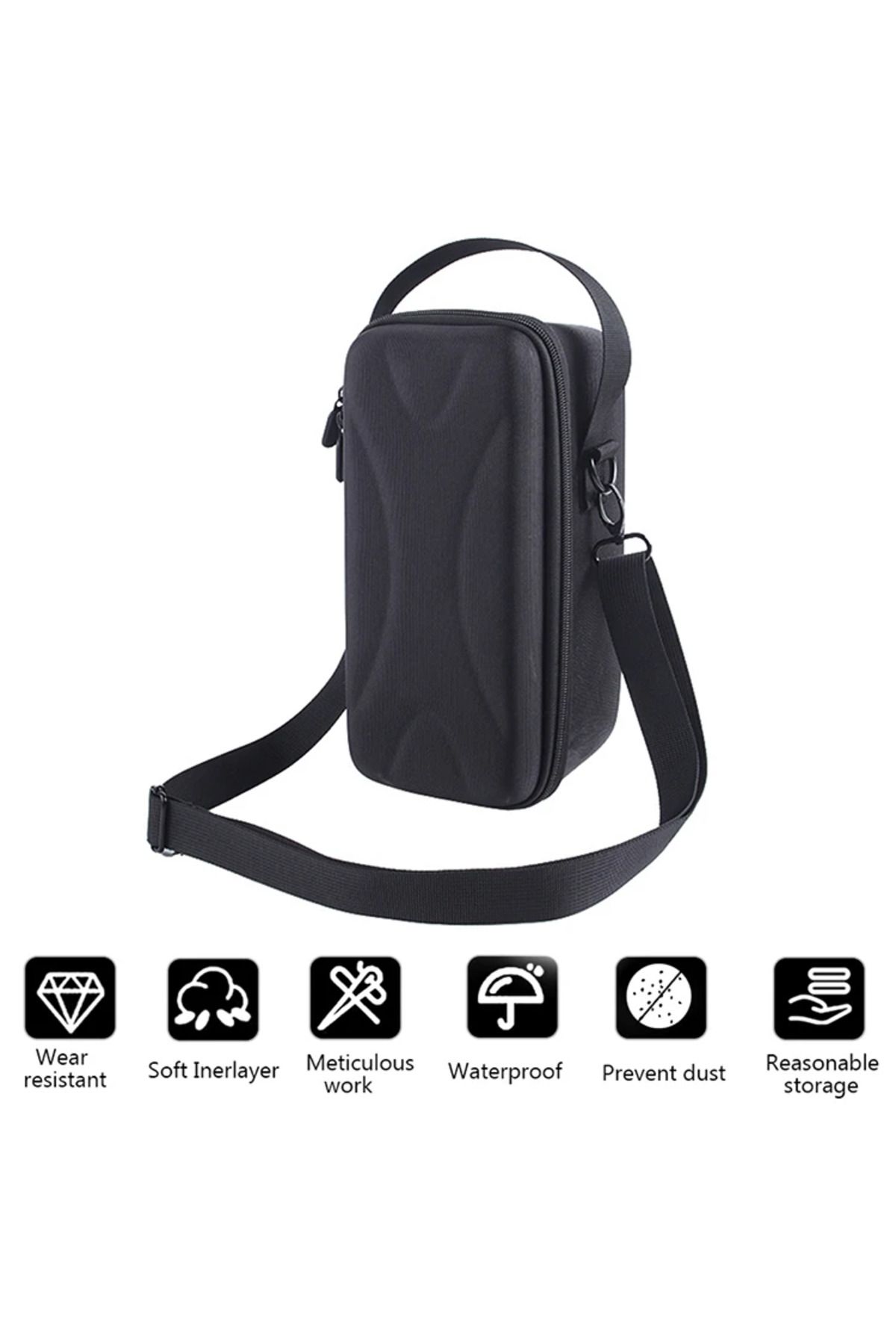 Choice-Hard EVA Travel Carrying Handbag Adjustable Shoulder Straps Audio Box Bag Power Cord Accessory An... 8