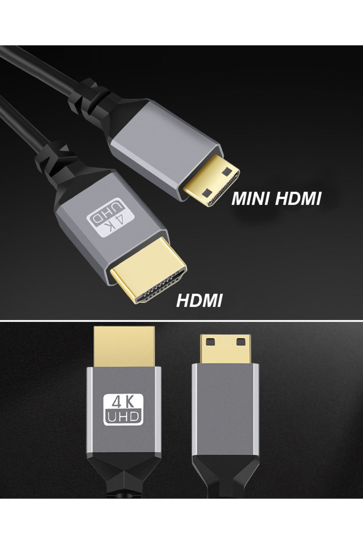 Choice-4K@60HZ 0.5-2.4M Micro mini HDMI-Compatible v2.0 TO HDMI Minihdmi Microhdmi Coiled Extension Flex... 3