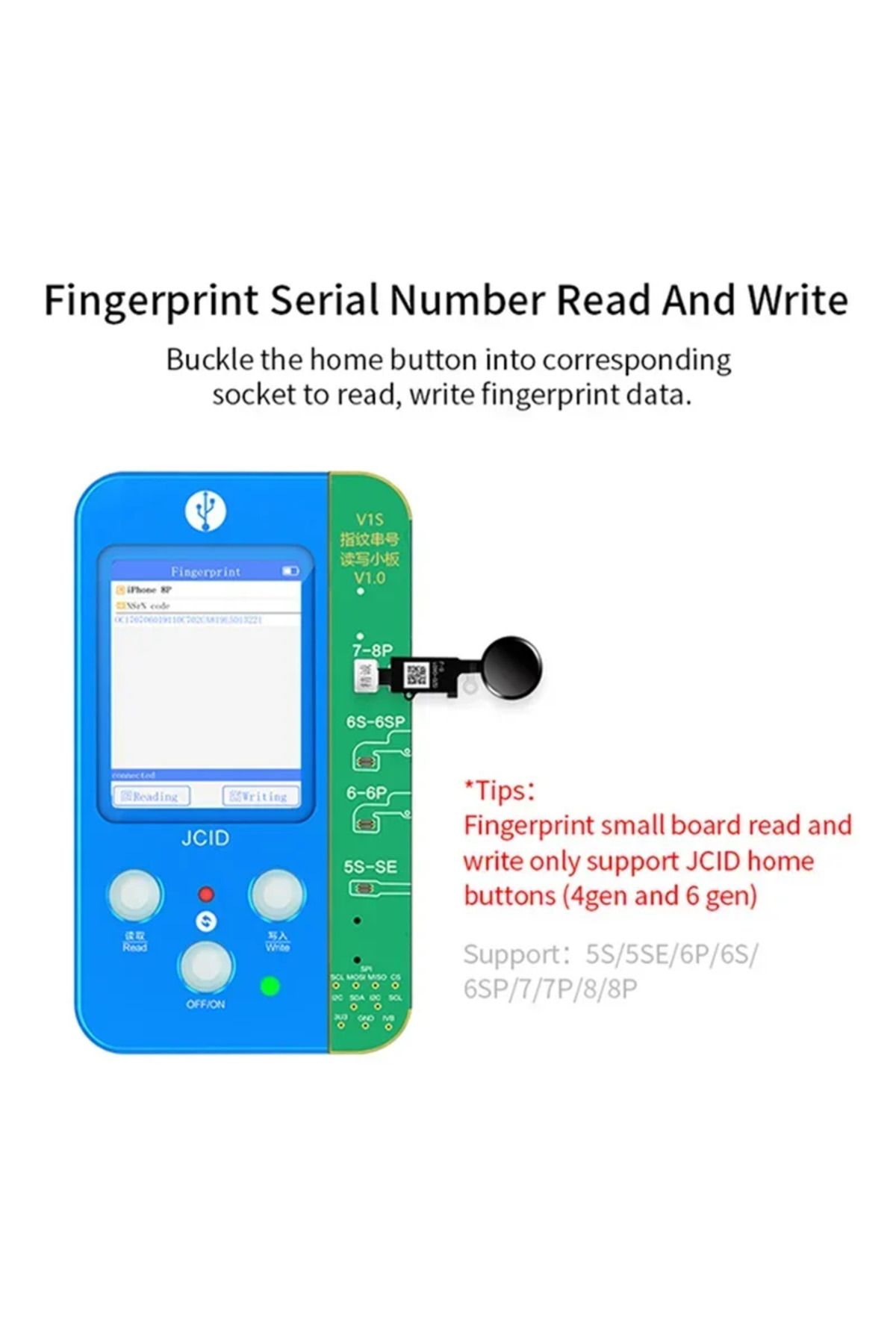 Choice-JCID JC V1SE for IPHONE X XS Max 11 12 13 14 15Pro True Tone Fingerprint Dot Projector Battery Da... 6