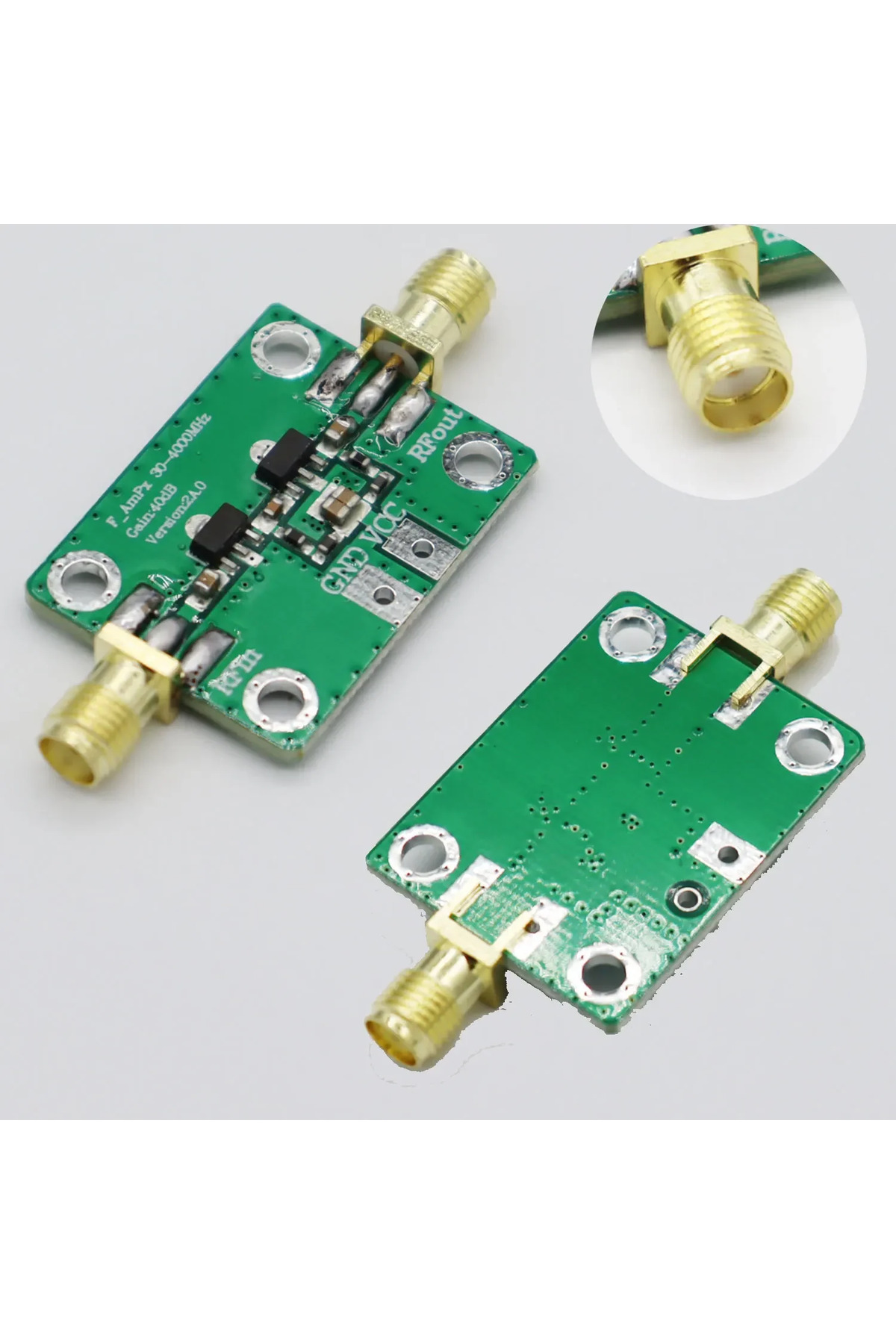 mythtiger-New 30-4000MHz 40dB Gain RF Amplifier Module, High Frequency Amplifier Board Gain Module, Amateur... 6