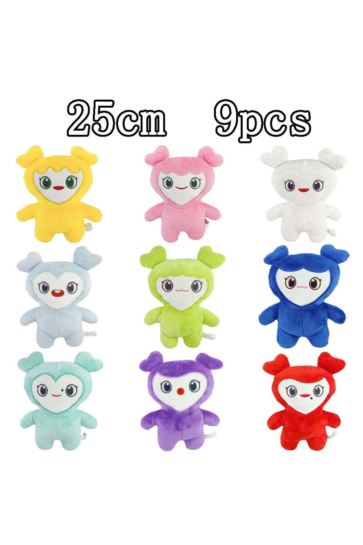 Choice-9PCS/lot Lovelys Plush Korean Super Star Plush Toy Cartoon Animal TWICE Momo Doll Keychain Pendan... 2