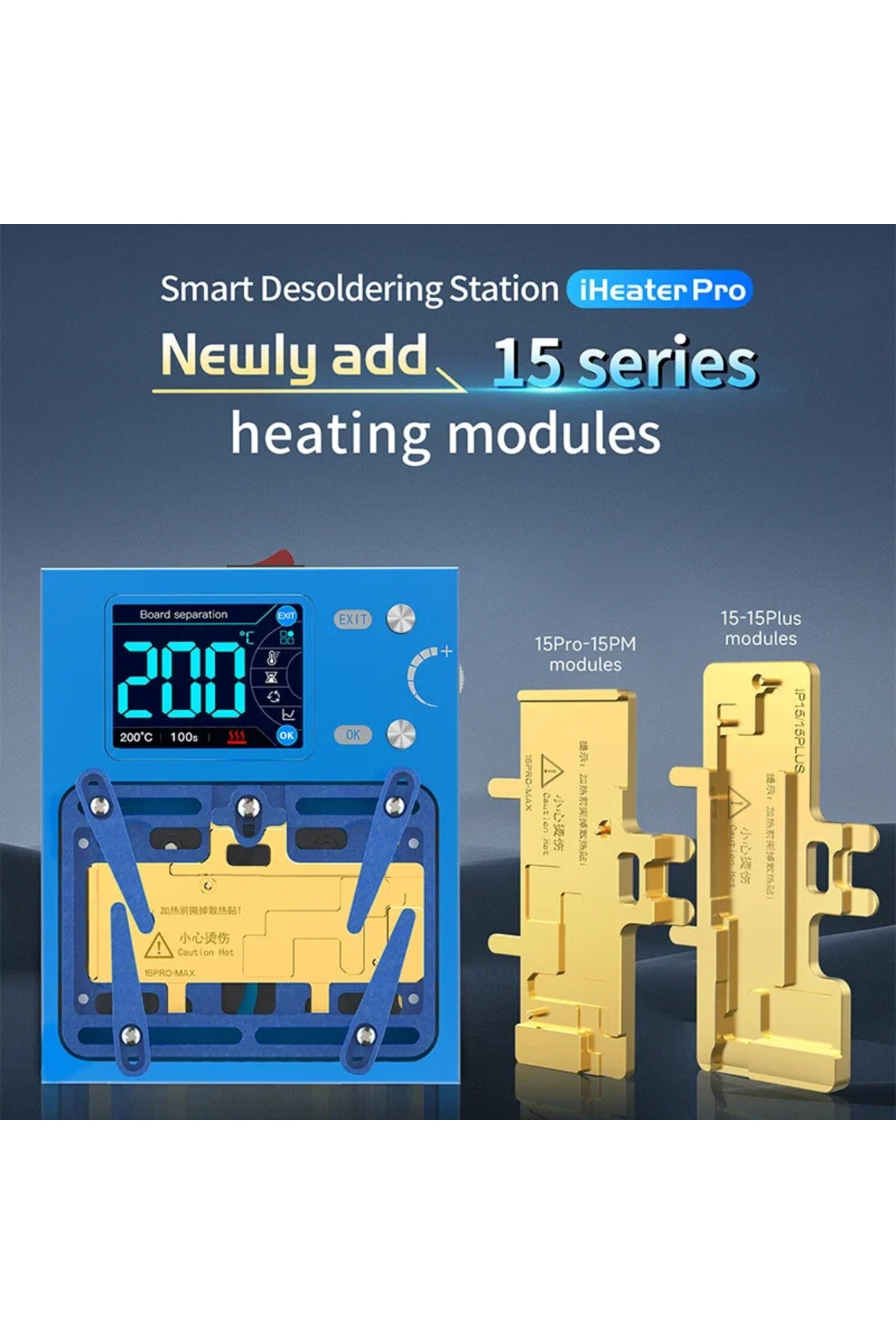 Choice-JC Aixun iHeater Pro Intelligent Desoldering Station For iPhone X S MAX 11 12 13 14 15 Pro Max Mi... 3