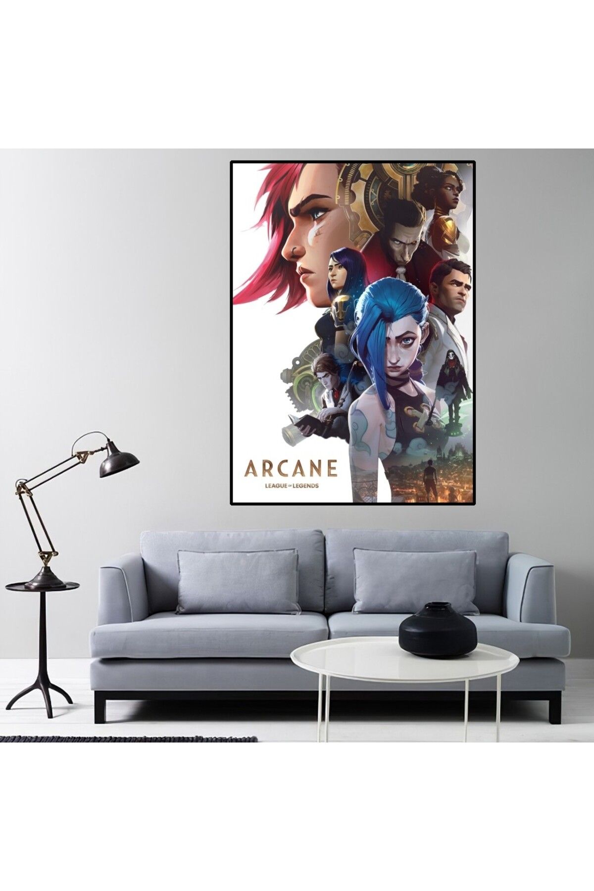 Choice-Arcane L-LOL Poster Home Room Decor Livingroom Bedroom Aesthetic Art Wall Painting Stickers 3