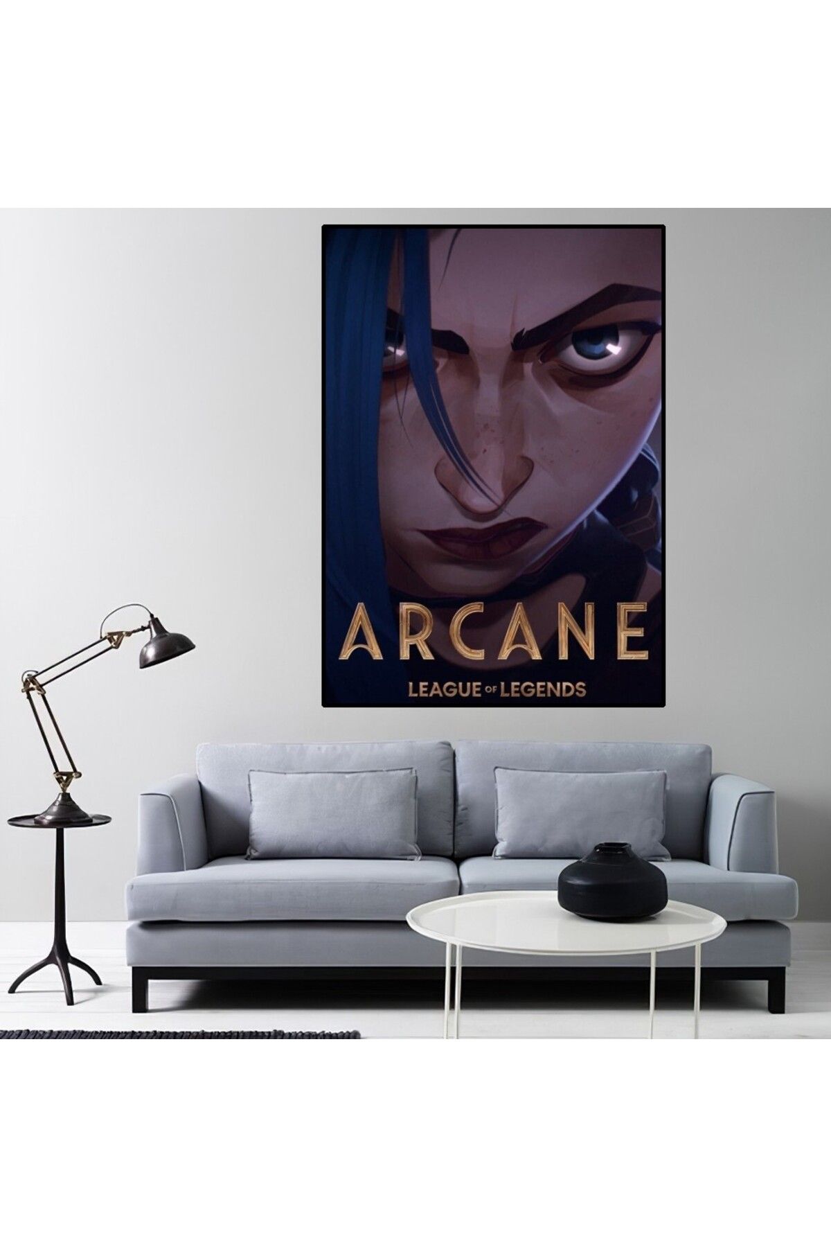 Choice-Arcane L-LOL Poster Home Room Decor Livingroom Bedroom Aesthetic Art Wall Painting Stickers 4