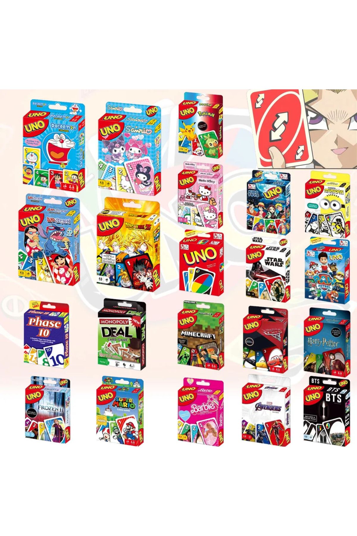 Choice-22 Style UNO Card Game Game Board Games UNO Cards Table Family Party Entertainment UNO Games Card... 8