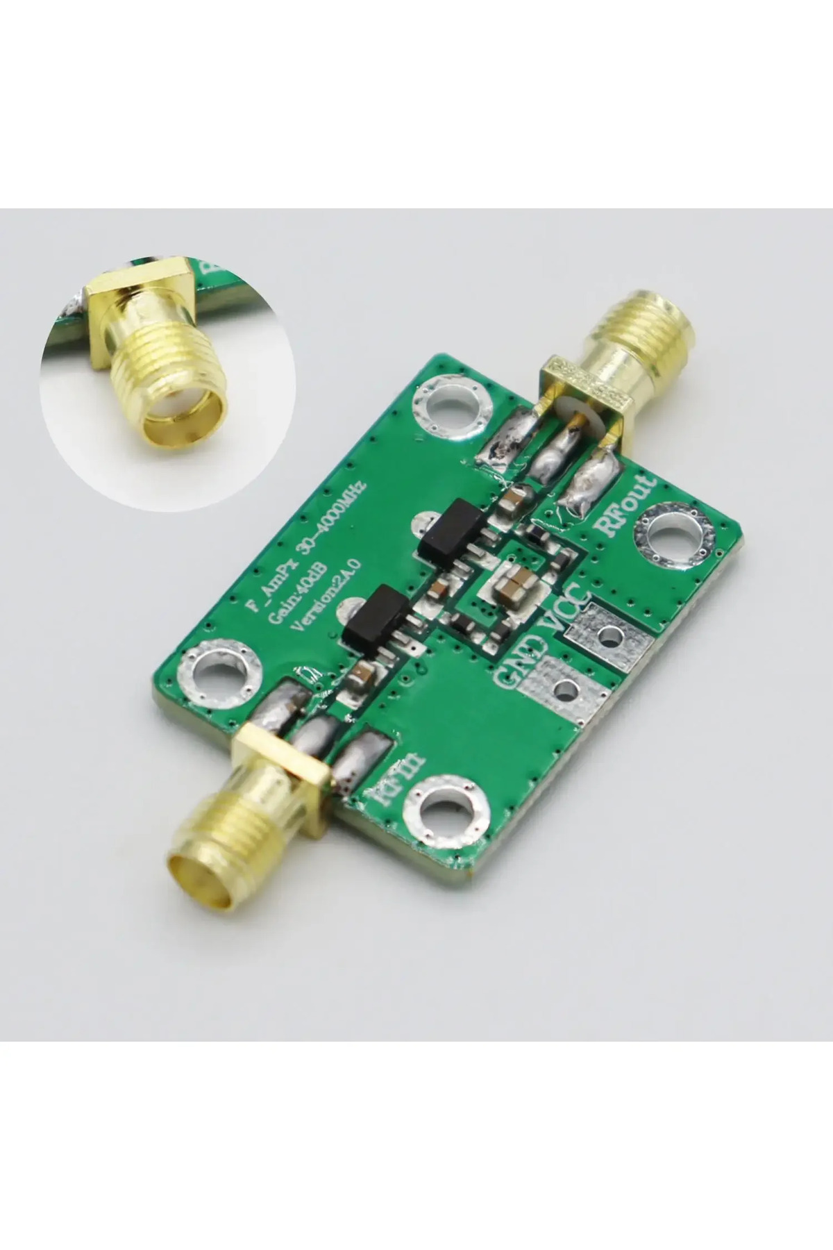 mythtiger-New 30-4000MHz 40dB Gain RF Amplifier Module, High Frequency Amplifier Board Gain Module, Amateur... 8
