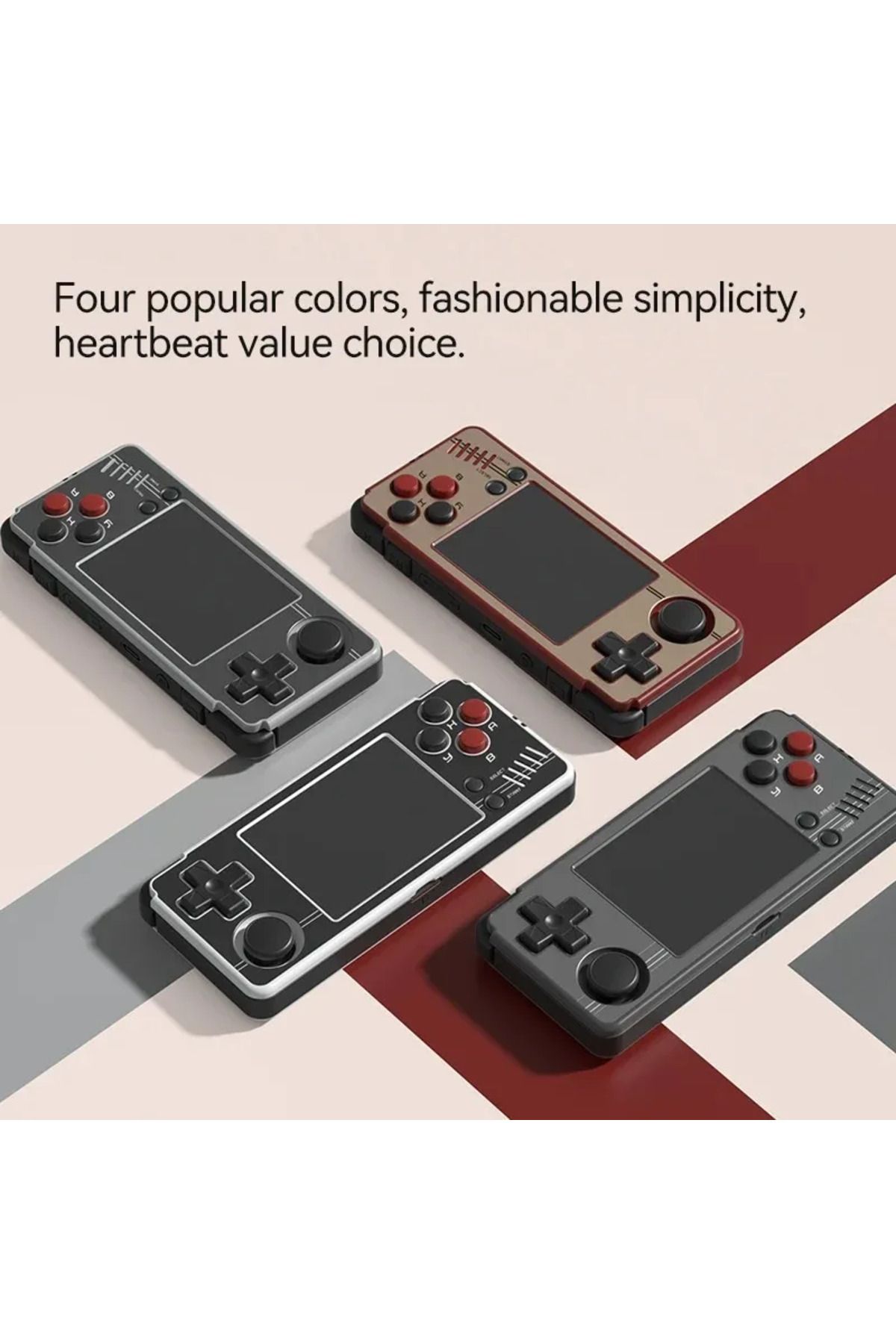 MIYOO-A30 Handheld Game Console 2.8'' IPS Screen Linux System Horizontal Retro Emulator Video Con... 4