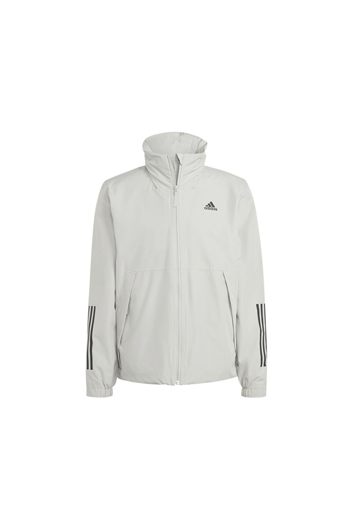 adidas-Bsc 3S R.R Jkt Men's Daily Jacket HM2268 Beige 3