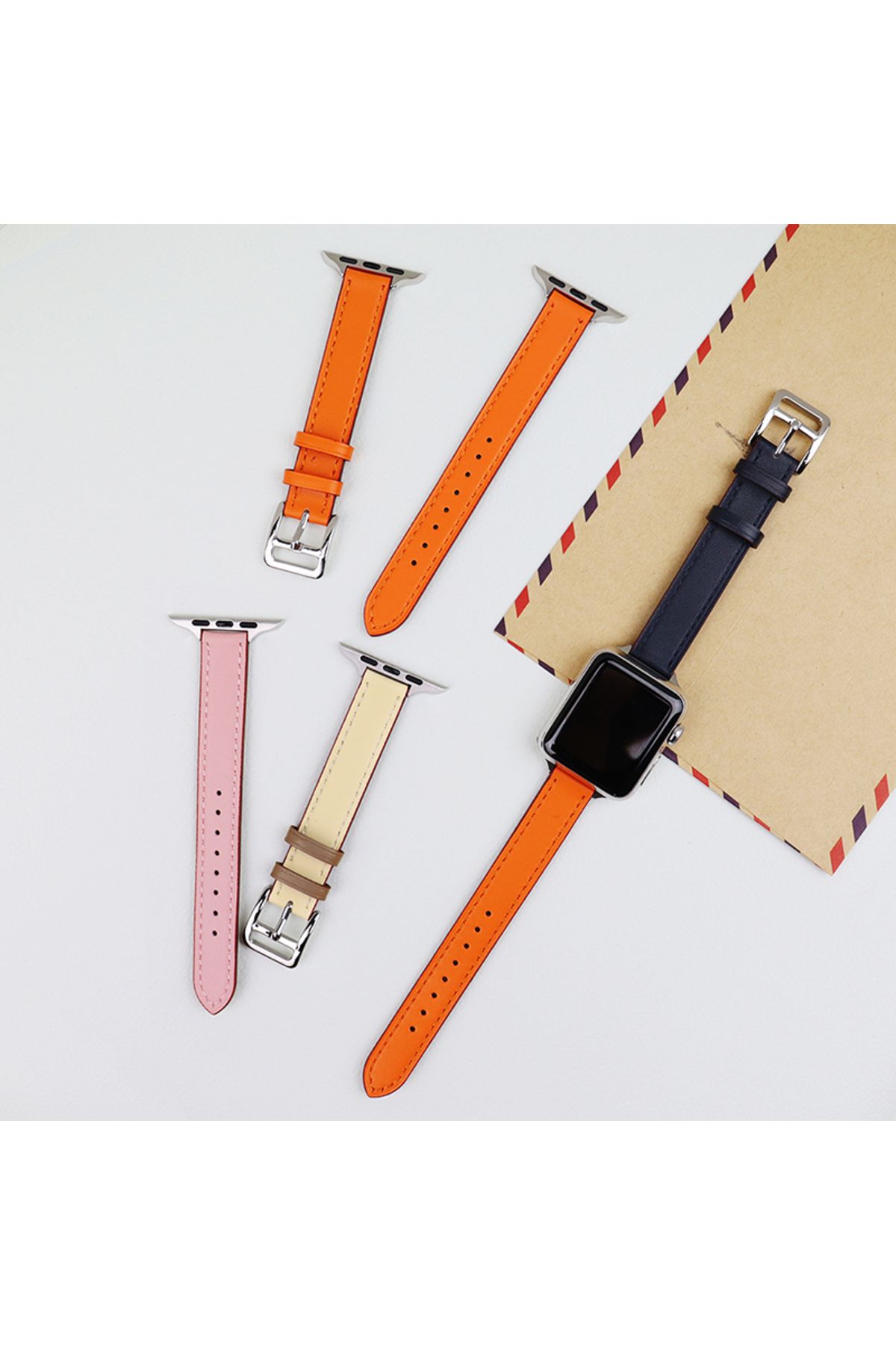 Choice-Leather Attelage strap For Apple Watch band 44mm 40mm 45mm/41mm 49mm watchband bracelet iWatch se... 7