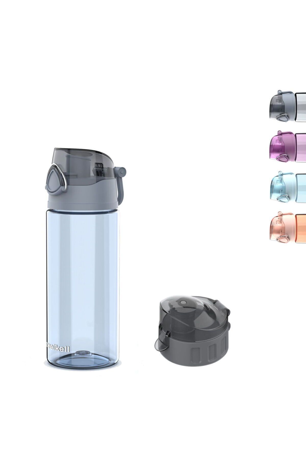 zweikell-Rosso Jr Switch Charcoal 500ml Bpa-Free Tritan Unbreakable Water Bottle - Water Bottle & Spare Pot 3