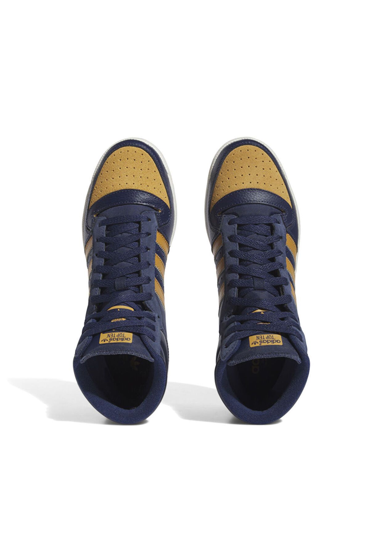 adidas-Basketball Shoes - Blue - Flat 4