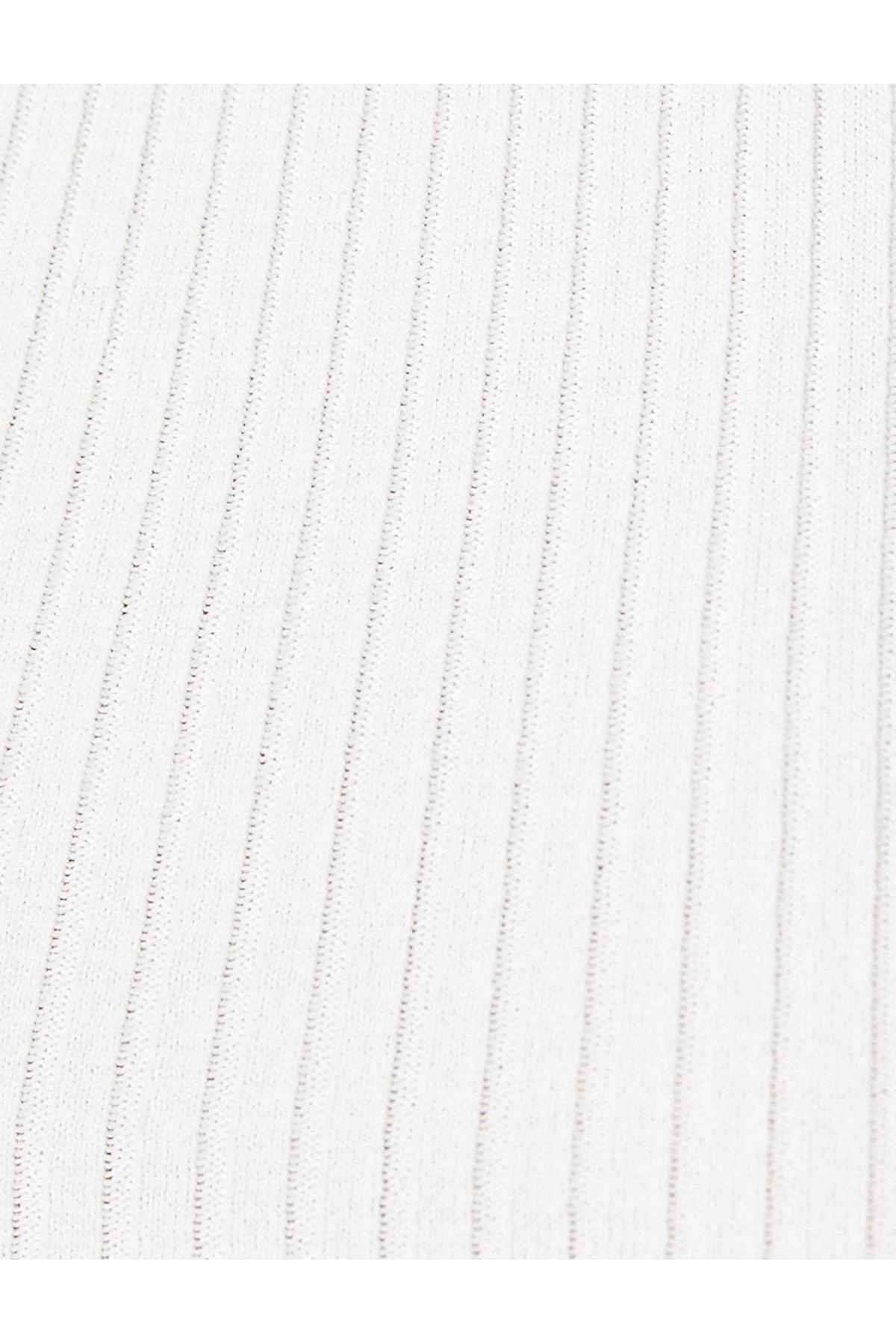 Koton-Knitwear Crop Athlete Color Contrast Crew Neck 6